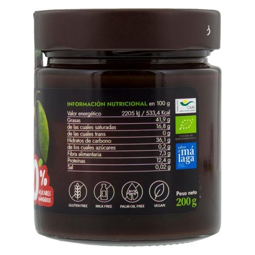 Crema de Cacao sin Azúcar Añadido Biochoc Bio 200g