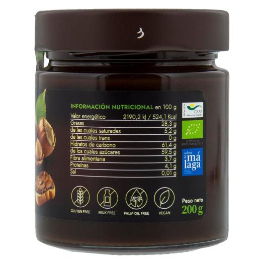 Crema de Cacao y Avellanas Biochoc Bio 200g