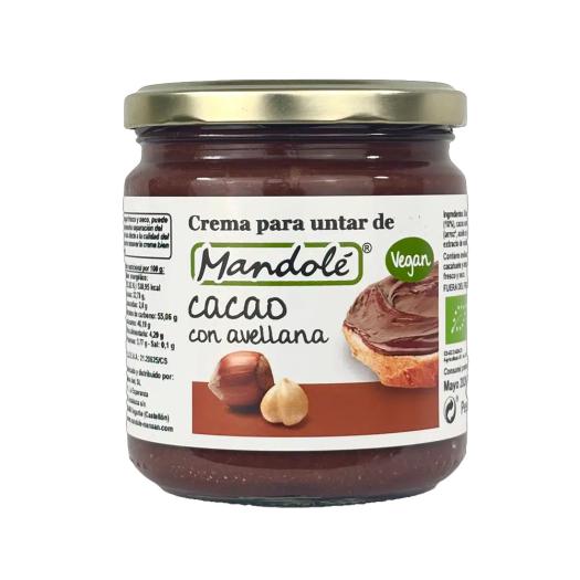 Crema de Chocolate con Avellanas Bio 375g