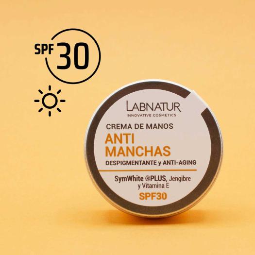 Crema de Manos Despigmentante SPF30 Labnatur 50ml