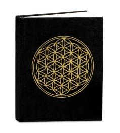 Cuaderno Flor de la Vida Violeta 10x8x1cm