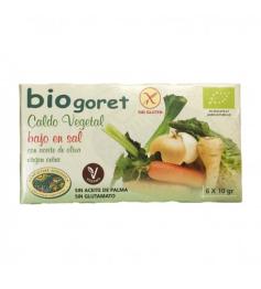 Cubitos de Caldo de Verduras Bajo en Sal Sin Gluten Bio 66g