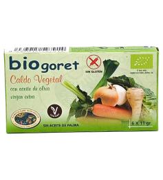 Cubitos de Caldo de Verduras Bio 66g