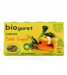 Cubitos de Caldo de Verduras Bio 66g
