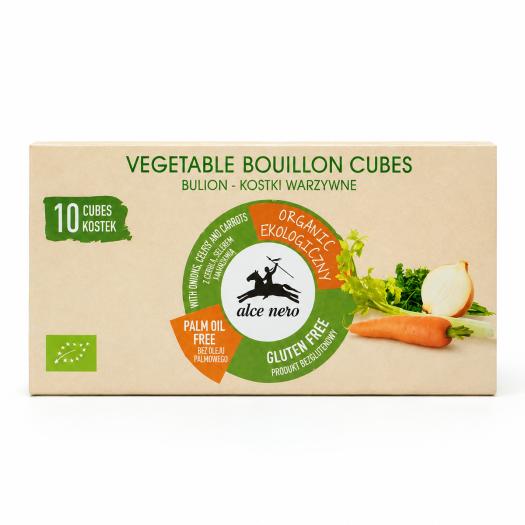 Cubitos de Caldo Vegetal Bio Alce Nero 100g