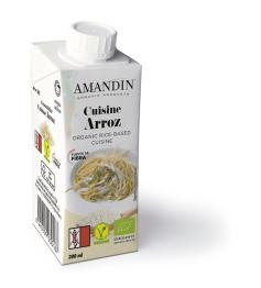 Cuisine de Arroz Amandín Bio 200 ml