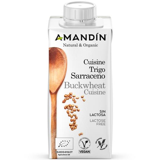 Cuisine de Trigo Sarraceno Amandín Bio 200 ml