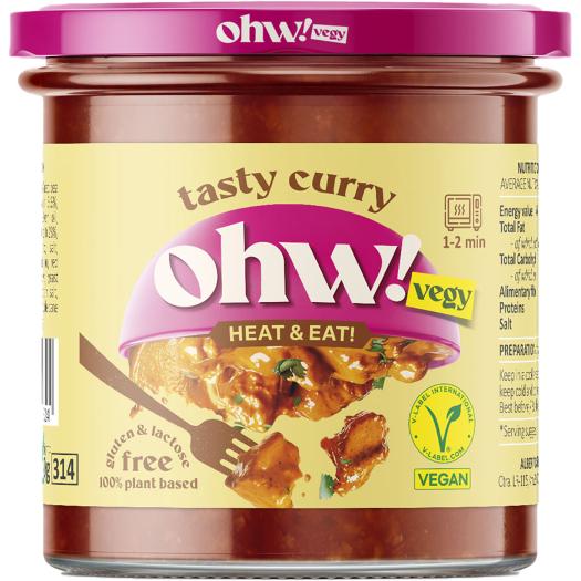 Curry Vegano en Bote de Cristal ohw! vegy 280g