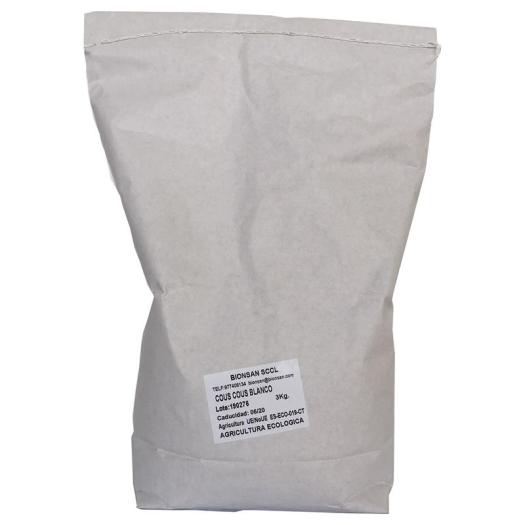 Cuscús Blanco Granel Bionsan Bio 3 Kg