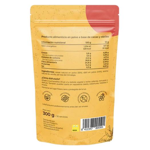 Dakaw Cacao con dátil en polvo Paleobull 300g