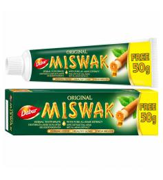 Dentífrico Ayurvédico Miswak Dabur 120+50g