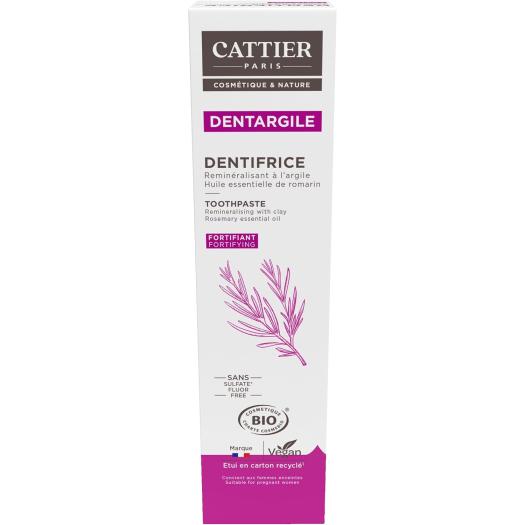 Dentífrico Dentargile Romero - Fortificante Cattier Bio 75ml