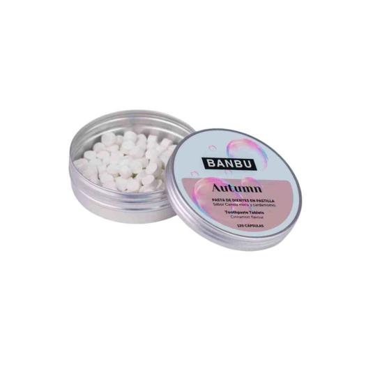 Dentífrico en Pastilla Autumn Sabor Canela Banbu 120ud