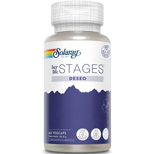 Deseo Stages Solaray 60 VegCaps