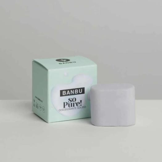 Desodorante Sólido en Barra So Pure Aroma Natural Banbu Bio 50g