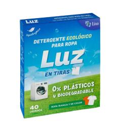 Detergente en Tiras para Ropa Luz Bio 40 lavados
