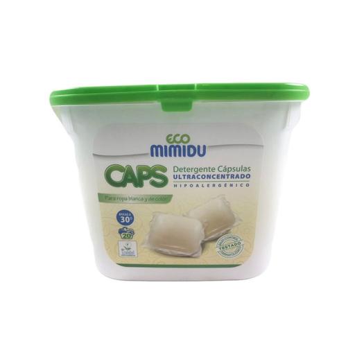 Detergente Lavadora en Cápsulas Ultraconcrentrado Ecomimidú Bio 20 ud
