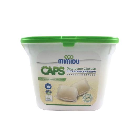 Detergente Lavadora en Cápsulas Ultraconcrentrado Ecomimidú Bio 20 ud