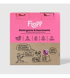 Detergente y Suavizante FLOPP 100 Cápsulas