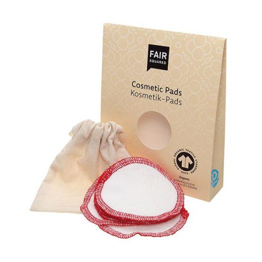 Discos Desmaquillantes Algodón Reutilizables Fair Squared 7 ud
