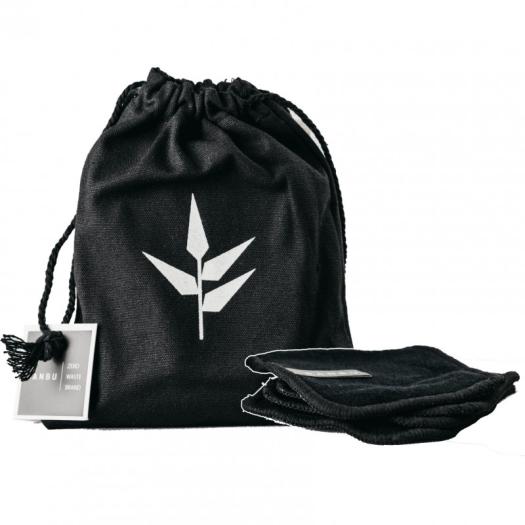 Discos Desmaquillantes Reutilizables Negros Banbu 4 ud