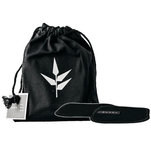 Discos Desmaquillantes Reutilizables Negros Banbu 4 ud