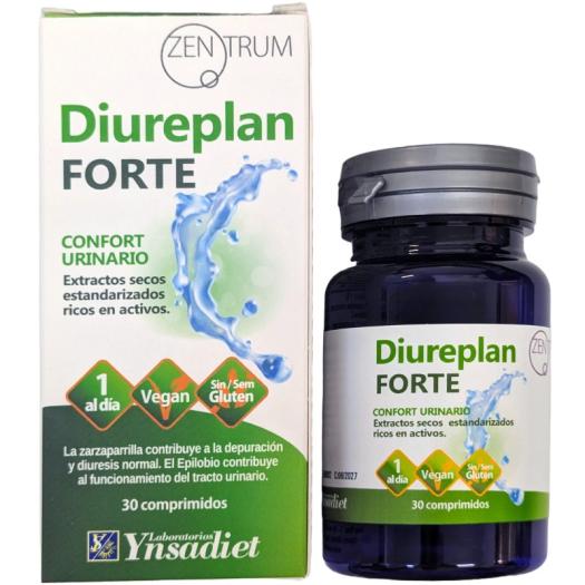 Diureplan Forte Zentrum Ynsadiet 30 Comprimidos