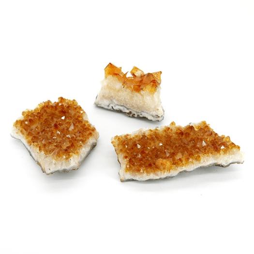 Drusa Grande de Citrino Calentado 10x6cm