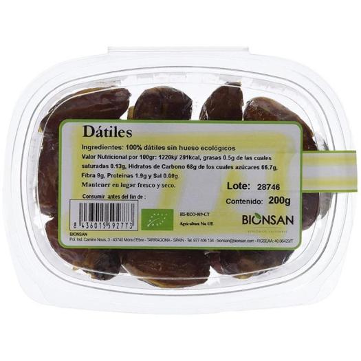 Dátiles Bionsan Bio 200g