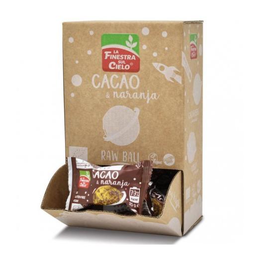 Energy Ball Cacao y Naranja Bio Sin Gluten 25g