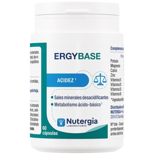 Ergybase Nutergia 60 Cápsulas