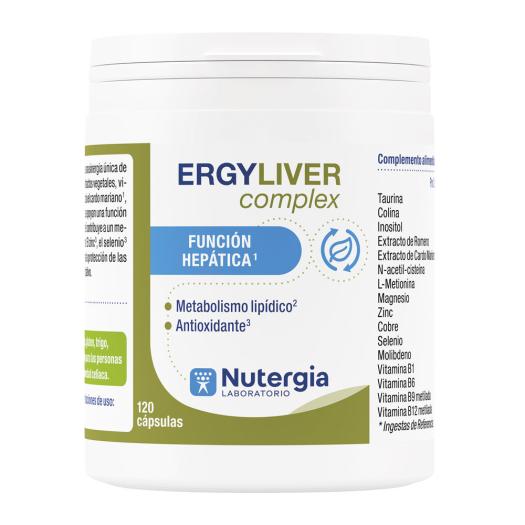 ErgyLiver Complex Nutergia 120 cápsulas