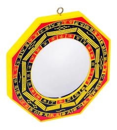 Espejo Bagua Convexo 13x13 cm