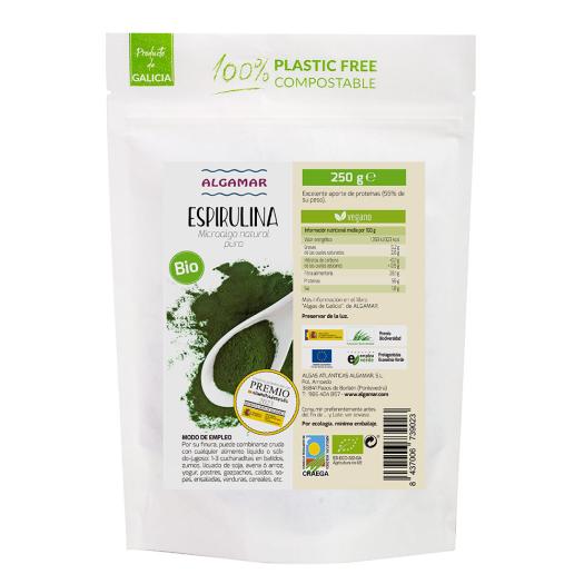 Espirulina Algamar Bio 250 g