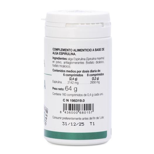 Espirulina AML 160 Comprimidos