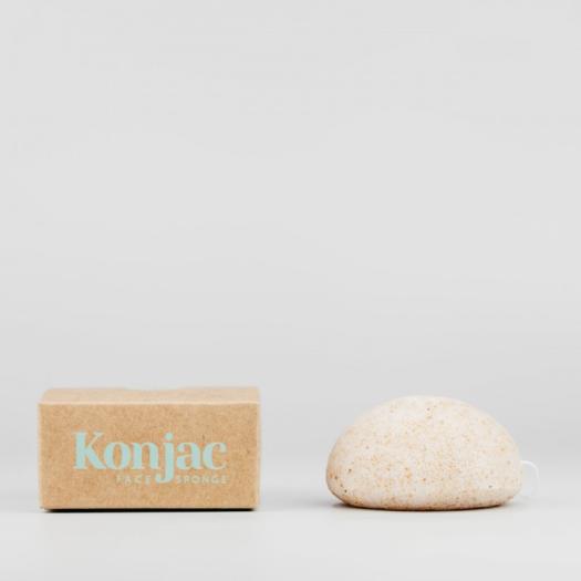 Esponja de Konjac Facial Nuez Banbu