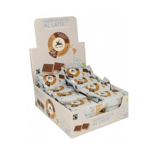 Farro Ciok Choco Leche Galleta Espelta Cubierta de Chocolate con Leche Bio 28g