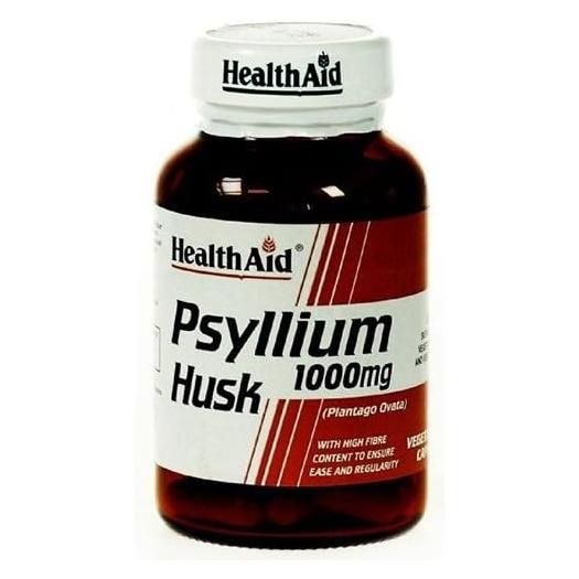 Fibra De Cáscara De Psyillium 60 cápsulas Health Aid