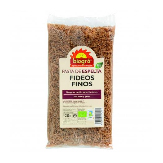 Fideo Fino de Espelta Biogra Bio 250g
