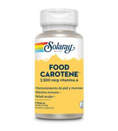 Food Carotene Solaray 30 perlas