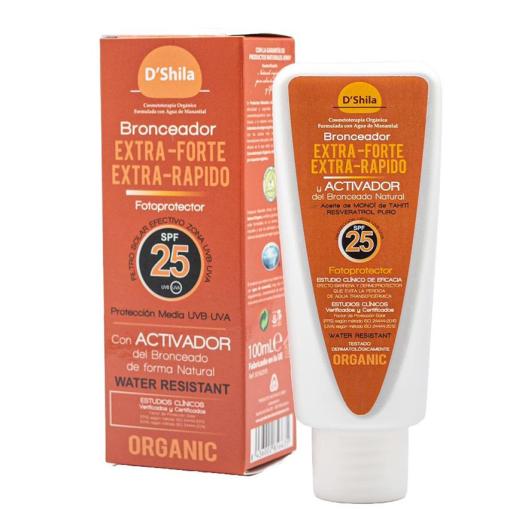 Fotoprotector Bronceador SPF 25 EXTRAFORTE DShila 100 ml