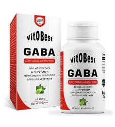 GABA 500mg Vitobest 60 VCáps