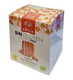Galletas con Almendra Sin Gluten La Receta de Emilia Bio 125g
