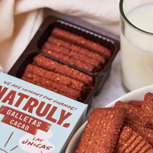 Galletas con Cacao Natruly Bio 125g