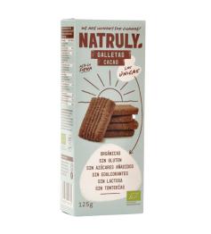Galletas con Cacao Natruly Bio 125g