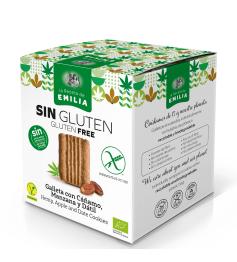 Galletas con Cáñamo Manzana y Dátil Sin Gluten La Receta de Emilia Bio 125g