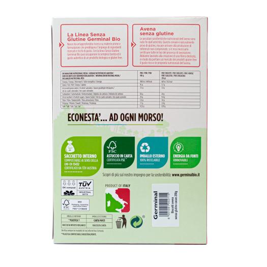 Galletas de Avena Sin Gluten con Cacao Germinal Bio 250g
