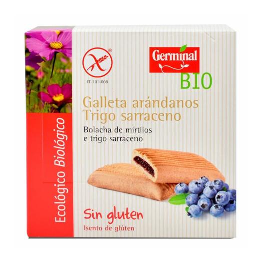 Galletas de Trigo Sarraceno y Arandanos sin gluten Germinal Bio 200g