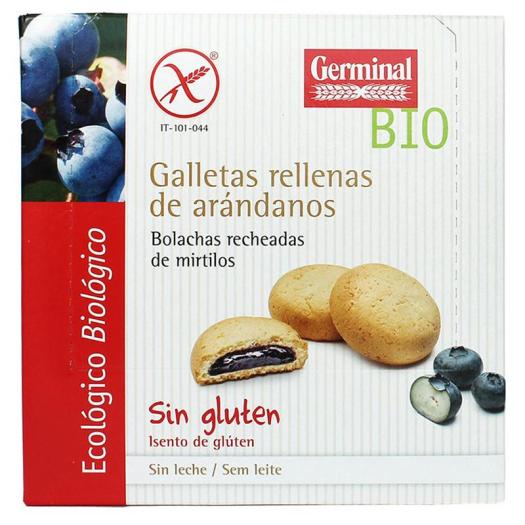 Galletas Rellenas de Arándanos Sin Gluten Germinal Bio 200g