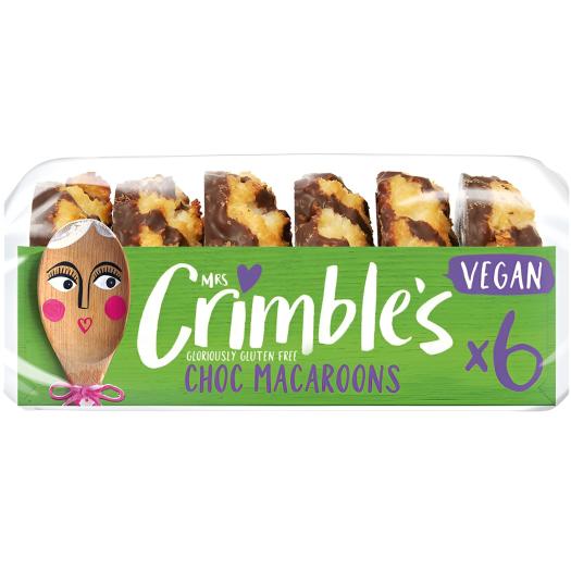 Galletas Veganas de Chocolate Sin Gluten Mrs Crimbles 195 g